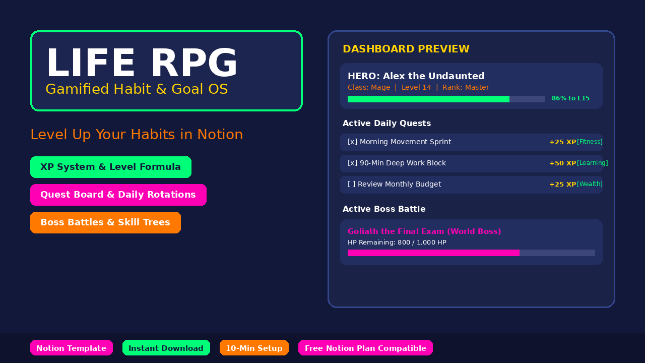 Life RPG cover